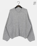 Onne Alpaca Wool Bocashi V-neck Knit