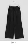 [BAONHAUS] Denin Cotton Semi-Bootcut Pants