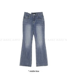 CAT WASHED BOOTCUT DENIM