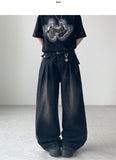 Deal Pocket Two Tuck Wide Denim
