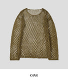 Rev Summer Punching Mesh Knit