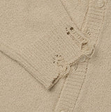 Forte Damage Crop Cardigan