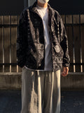 Paisley Fleece Zip-up