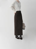 Wool Ribbed V-Neck Knitwear