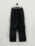 Shirring Street Polyester Pants