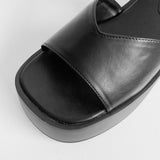 Simo Open Toe Platform Sole Sandals