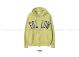FOLLOW HOOD ZIP-UP