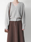 Belle Raccoon Lambswool Cardigan