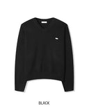 Bonnie Crop V-Neck Knit
