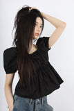 Danbi frill blouse