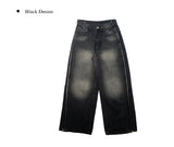 Chance Back Pocket Snap Pin Tuck Wide Pants