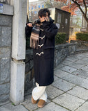 Sand Wool Steady Duffle Coat
