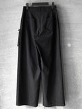 Warp cut pants