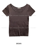 [U-BASIC] Everyday U-neck Loose T-shirt