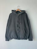 Vintage Dying Hood Zip-Up