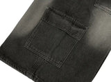 WASHING BERMUDA DENIM