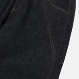 Raw Curved Wide Denim