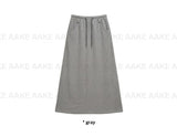 BELT-LOOP MAXI SKIRT