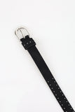 Louis studded suede belt