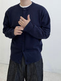 Bokasi round neck minimal cardigan