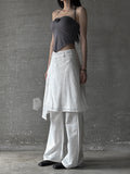 Rose shirring halter top