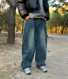 Double Carpenter Denim Pants