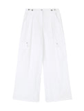 [mnem] Tucked Nylon Cargo Pants