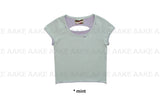 DAMAGE COLOR-BLOCK TEE