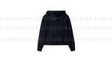 SHEER HOODED ZIP-UP