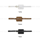 (2-WAY) LEATHER BELT BAG