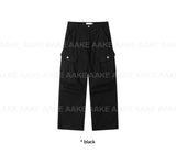 HERRINGBONE CARGO PANTS