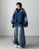 Reagan String Balloon Denim