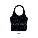 STAR HALTER SLEEVELESS