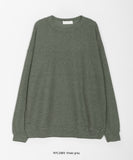 [unisex] Ranpo round color over knit