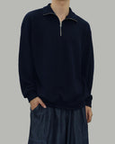 Union Half Knit Zip-up