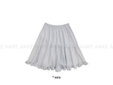 DEAR FRILL MIDI SKIRT