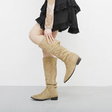 Beso suede long boots