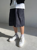 HD Washing Half Denim