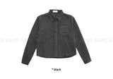 (WOOL) GINGHAM CHECK SHIRT