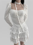 Rioul Tiered Mini Skirt