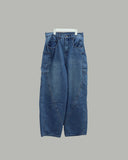 Low curve cargo denim jeans