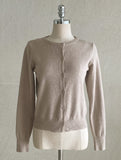Marid Round Short Sleeve Knit Cardigan Set