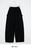 [unisex] Chiha Side Snap Wide Banding Sweatpants