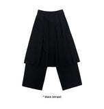 STRIPE PLEATS SK/PT