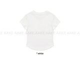 [SET] WAIST LAYERED TEE