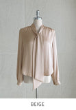 Rieven Satin Tie Blouse