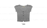 3-BUTTON PUNCHING CARDIGAN