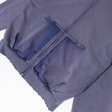 Baul Cutting Zip Hoodie