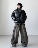 Stage Leather Short Padding
