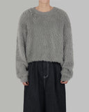 shaggy angora knit